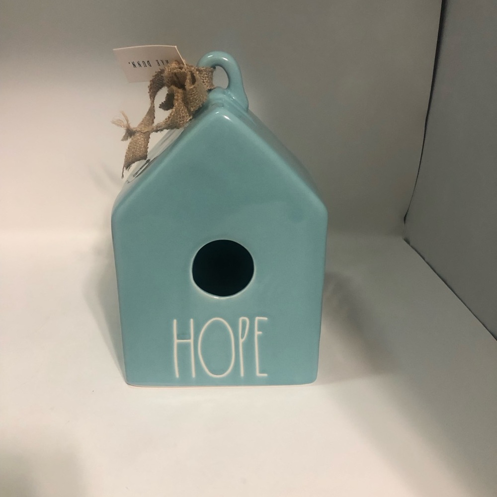 Rae Dunn Ceramic Birdhouse Beautiful Color